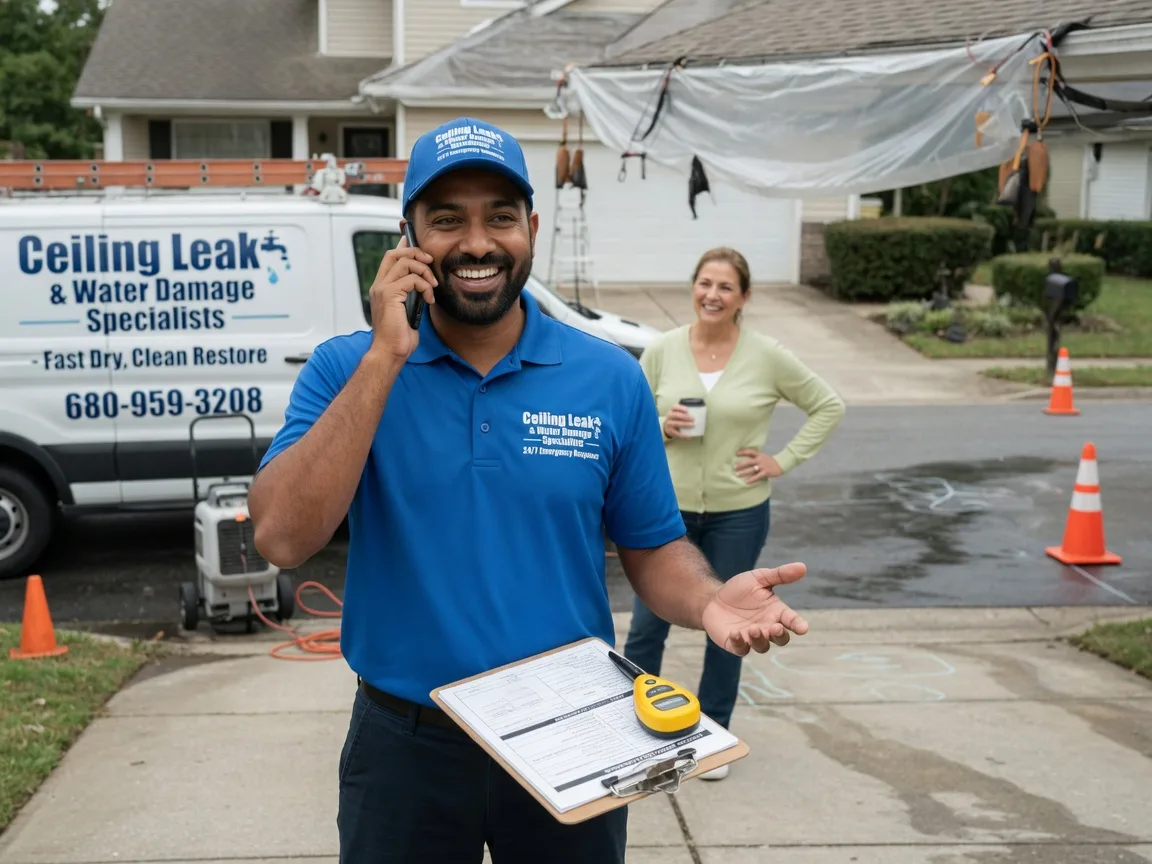 Ceiling Leak Cleanup Montgomery Center, VT FAQs